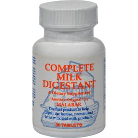 Malabar Complete Milk Digestant - 30 Tablets