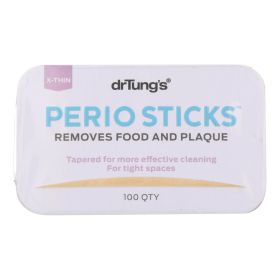 Dr. Tung's Perio Sticks - Extra Thin - Case Of 6 - 100 Pack