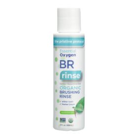 Essential Oxygen Brushing Rinse - Organic - Peppermint - 3 Oz