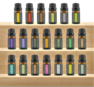 Aromatherapy Candle, Essential Oil, Ginger, Wormwood, Rose Sandalwood Essential Oil, Fragrant, Single Plant Oil, Fragrance Box. (Option: Lemon)